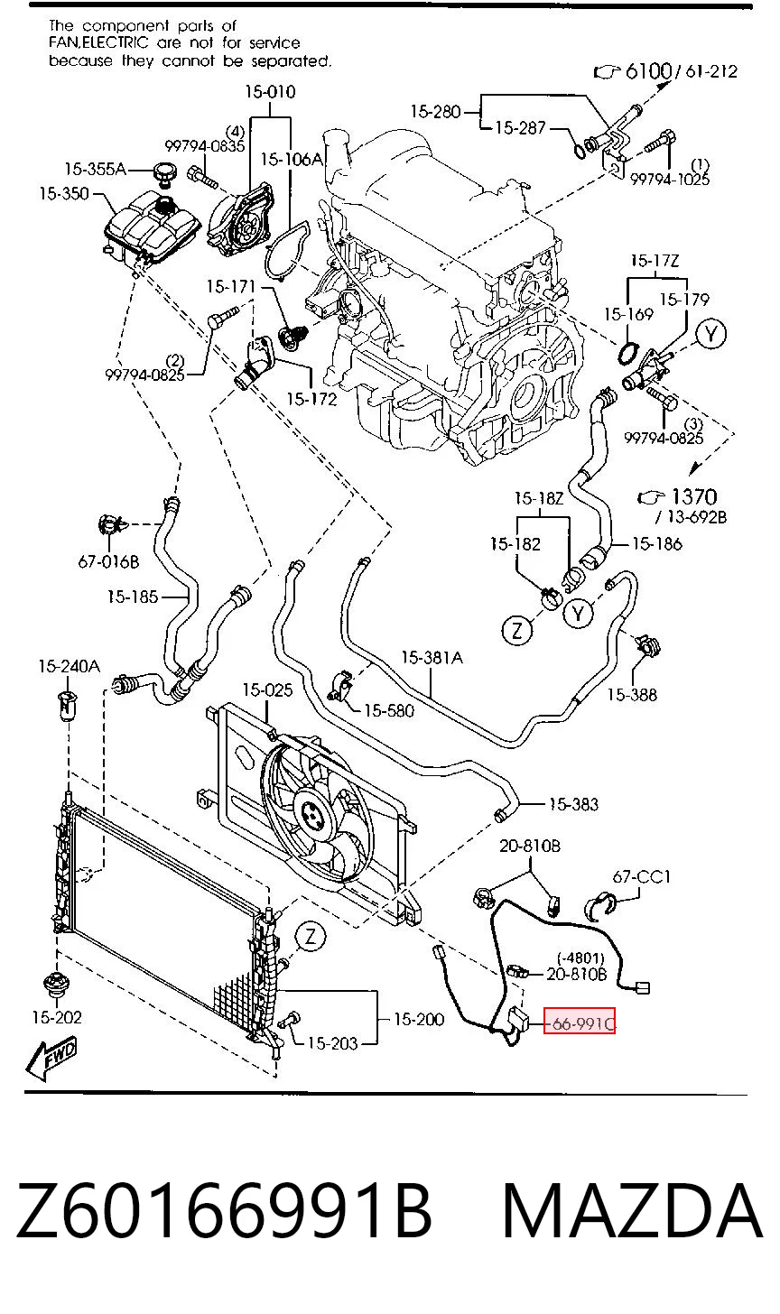 Z60166991B Mazda