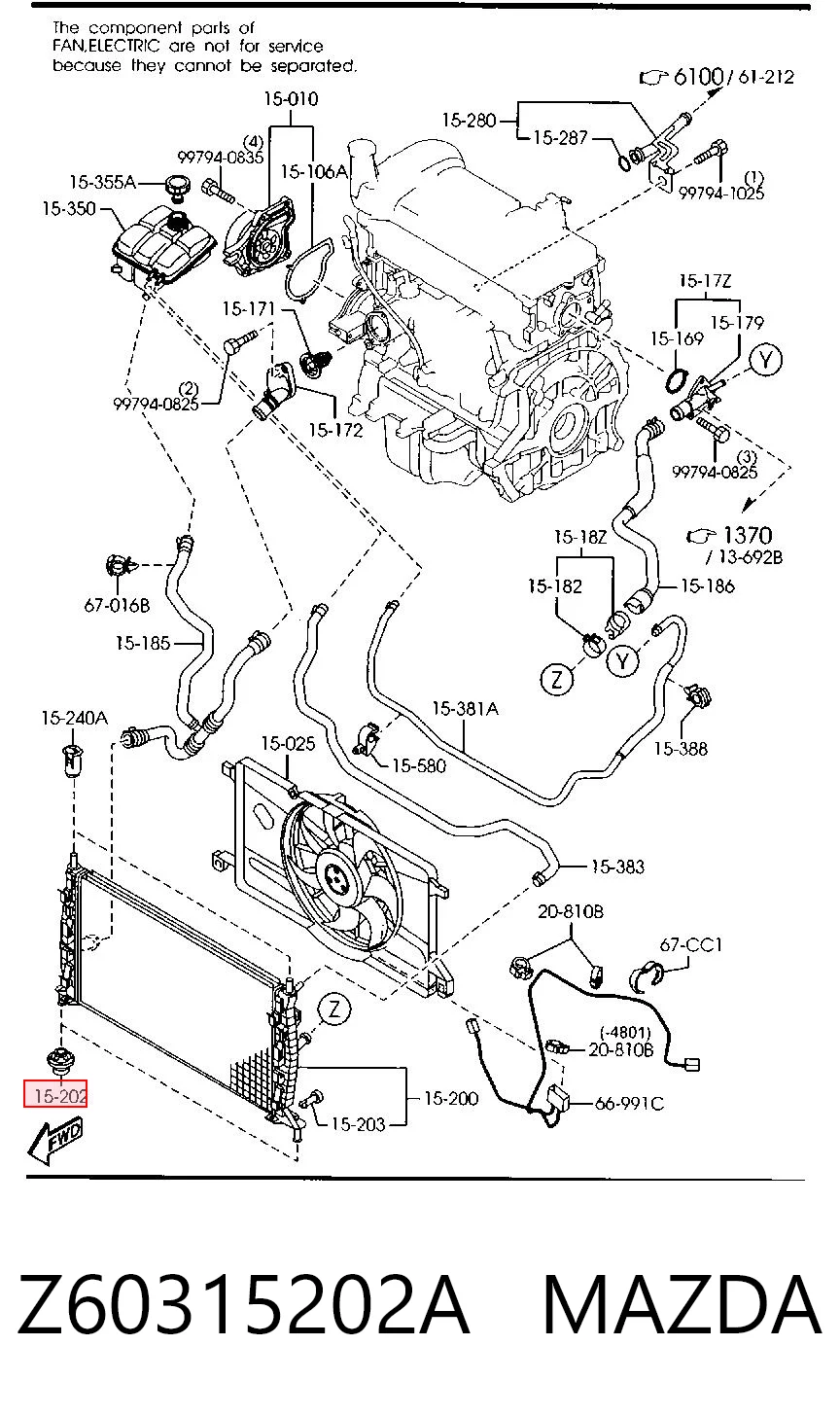 Z60315202A Mazda
