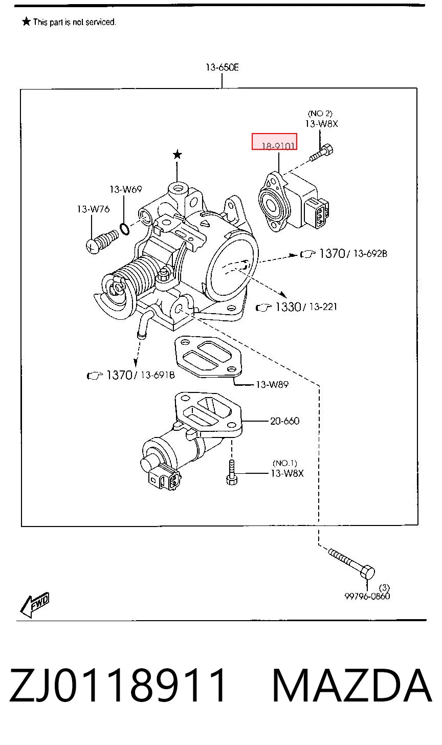Comprar Sensor TPS Mazda 3  BK12
