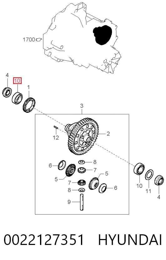 0022127351 Hyundai/Kia