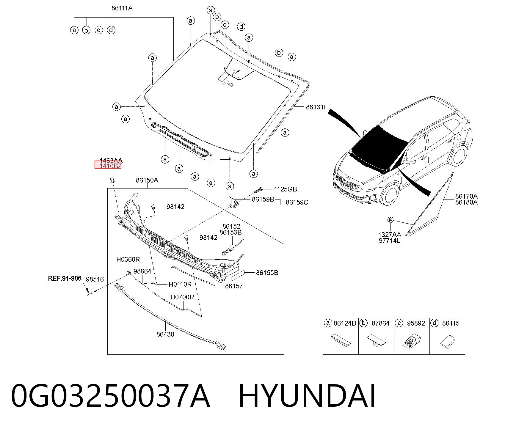 0G03250037A Hyundai/Kia