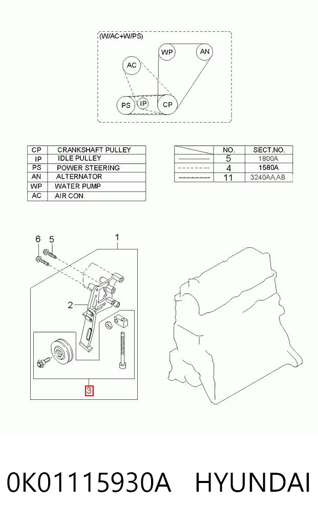 Rodillo tensor correa poli V KAP KM0800002 precio, desde 12,73 EUR