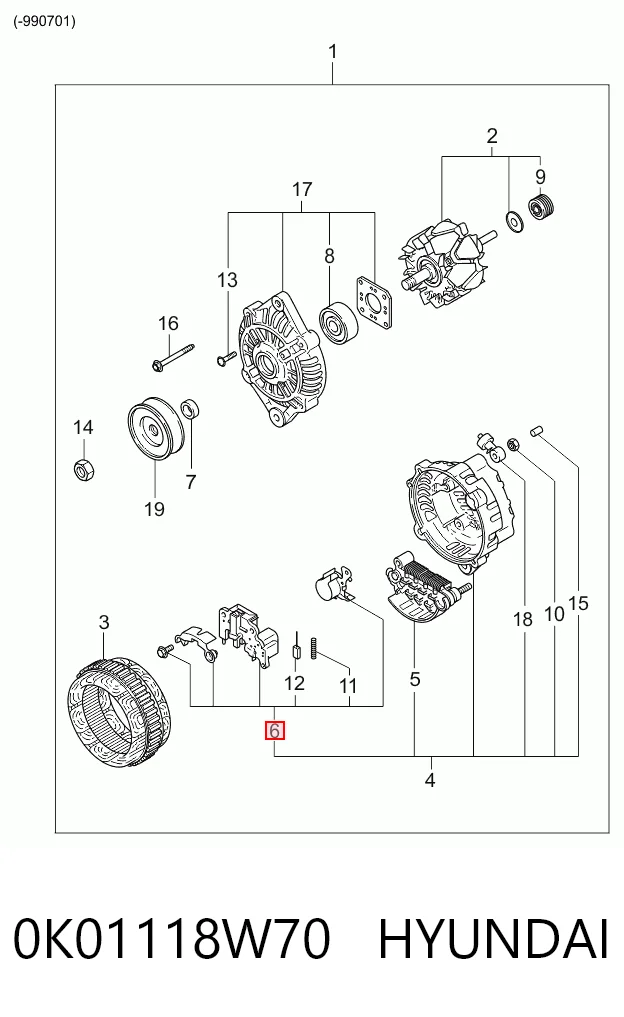 Regulador de corriente Mazda 626 III desde 26,65 €