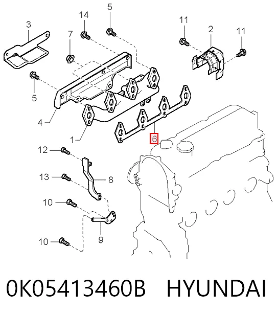 Junta colector escape Mazda 626 II hatchback (GC) (1983 - 1987) precio, desde 9,16 EUR