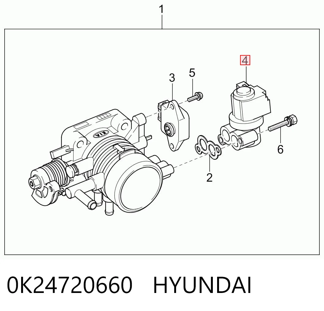 Válvula de mando de ralentí KIA Rio I hatchback (DC) (2000 - 2006) precio, desde 40,01 EUR