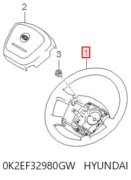 Volante para KIA Carens FJ