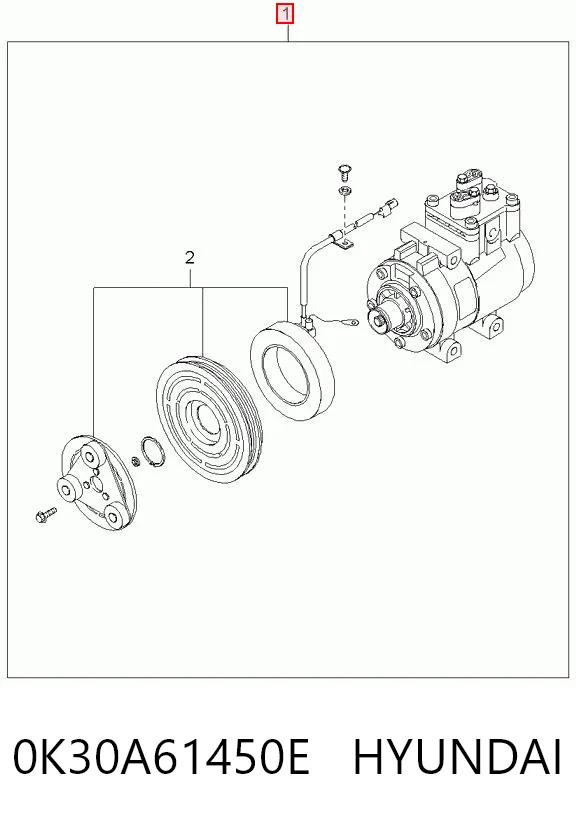 Comprar Compresor de aire acondicionado KIA Rio a bajo precio