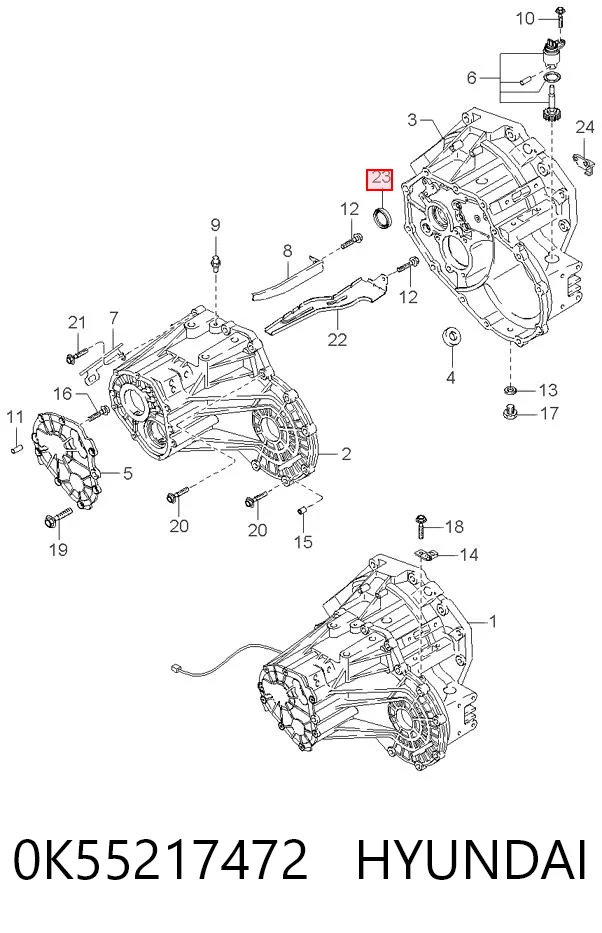 0K55217472 Hyundai/Kia
