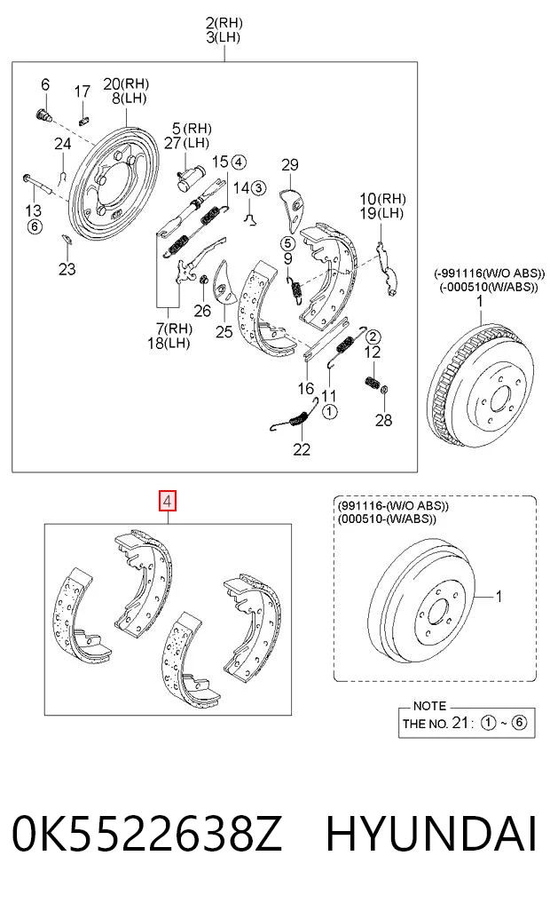 Comprar Zapatas de freno traseras Carnival I UP