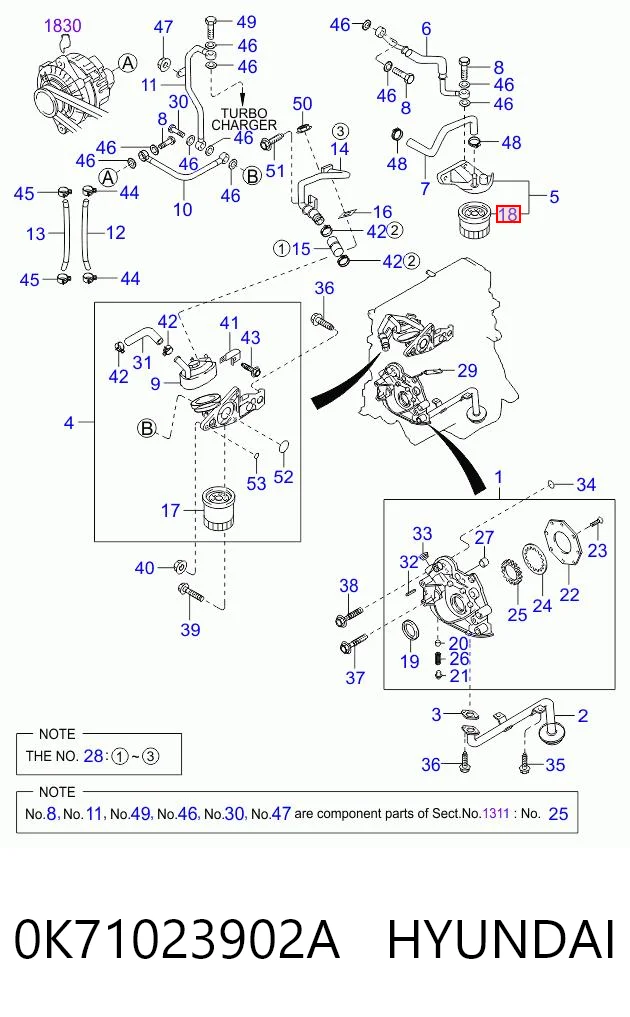 0K71023902A Hyundai/Kia