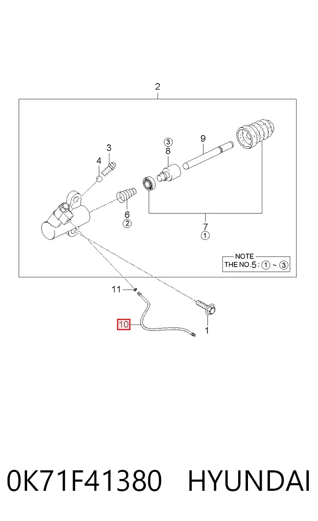 0K71F41380 Hyundai/Kia