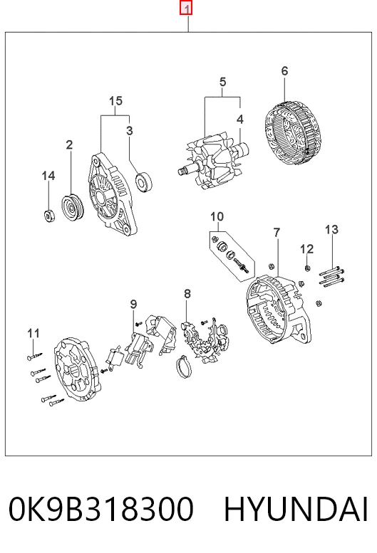 0K9B318300 Hyundai/Kia