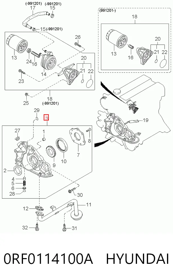 Bomba de aceite KIA Sportage I SUV (K00) (1994 - 2004) precio, desde 60,69 EUR