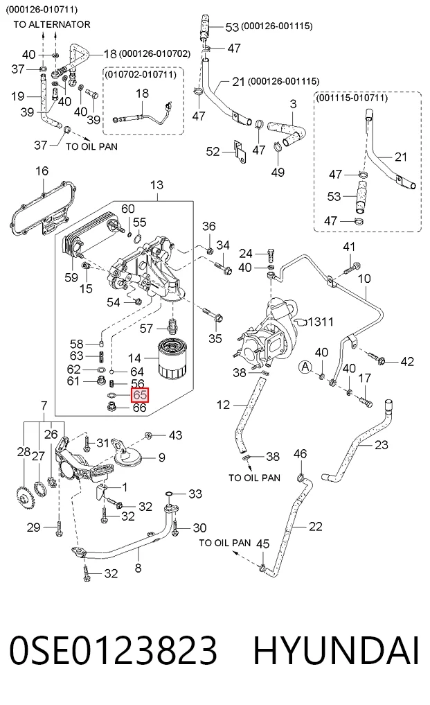 0SE0123823 Hyundai/Kia