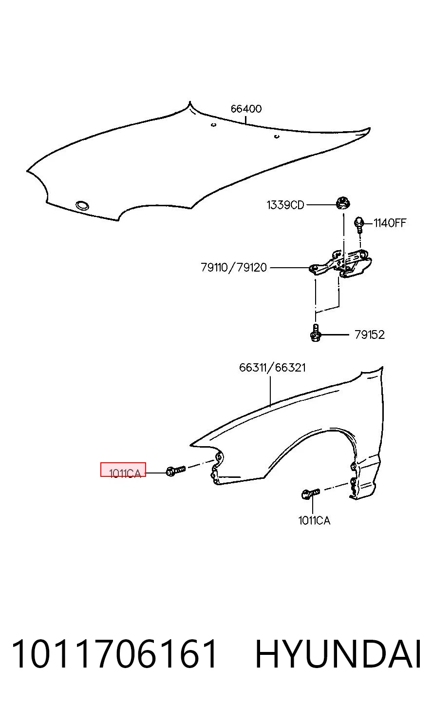 1011706161 Hyundai/Kia 