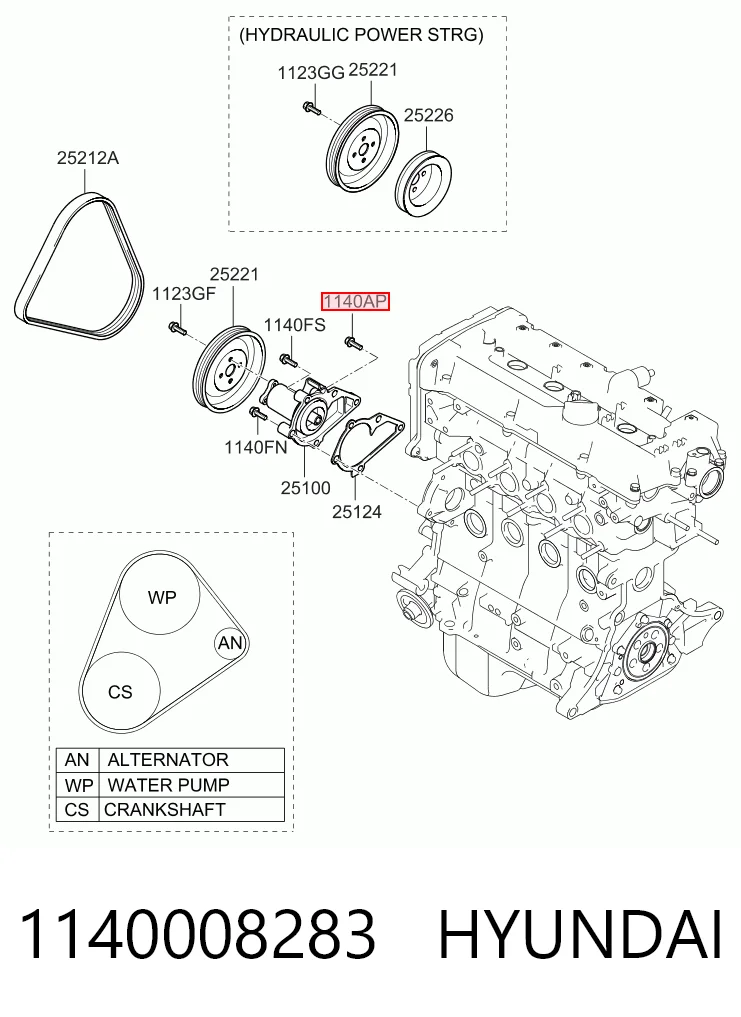 1140008283 Hyundai/Kia 