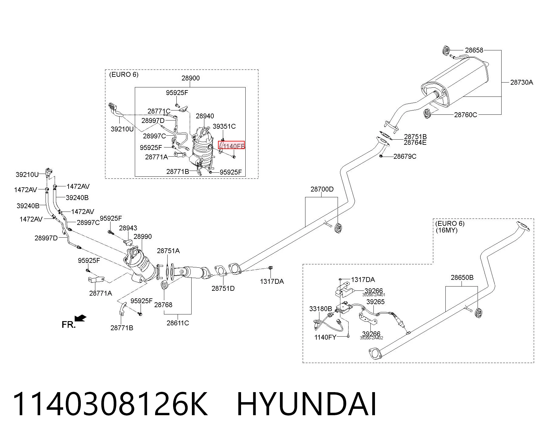 1140308126K Hyundai/Kia 