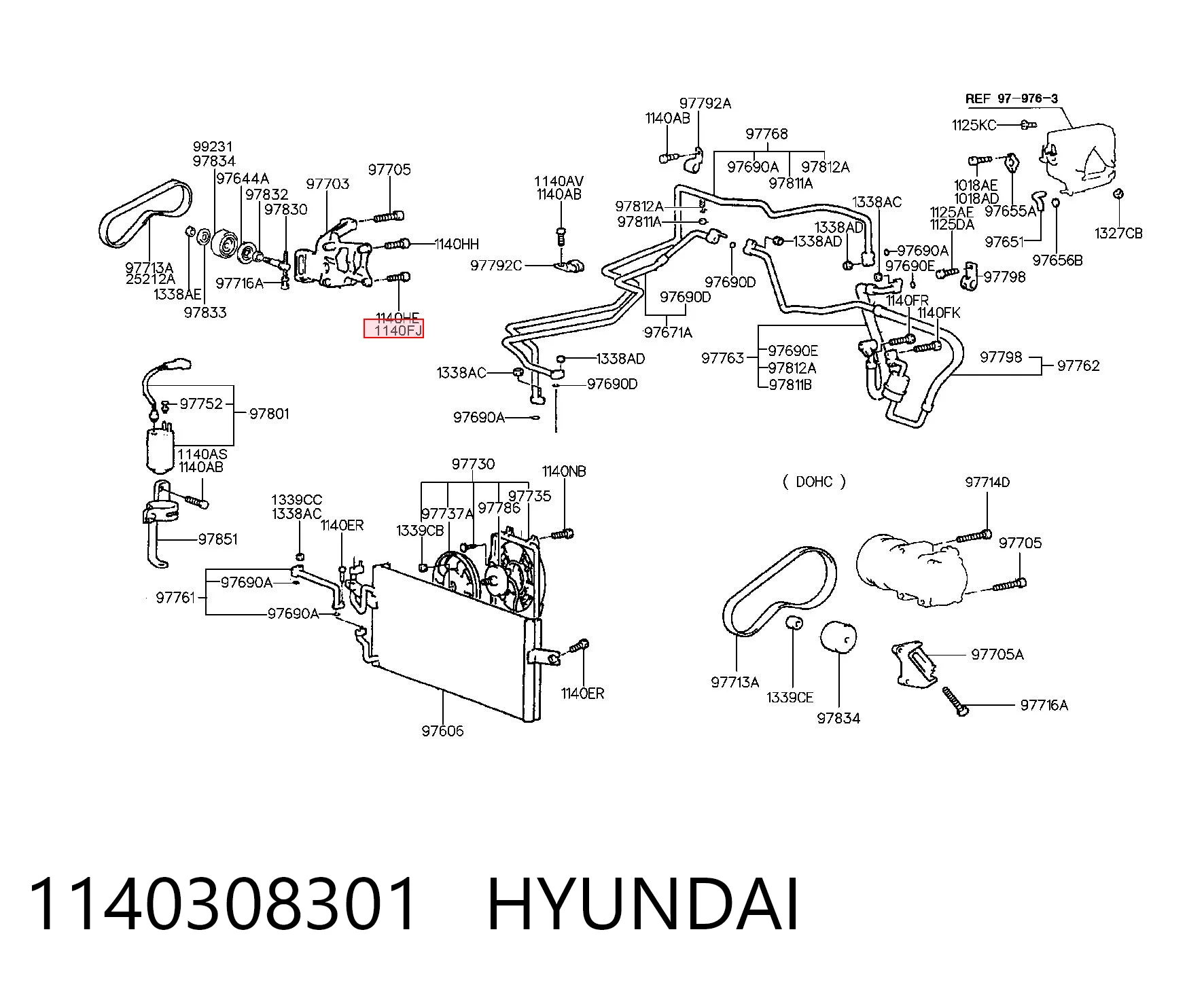 1140308301 Hyundai/Kia 
