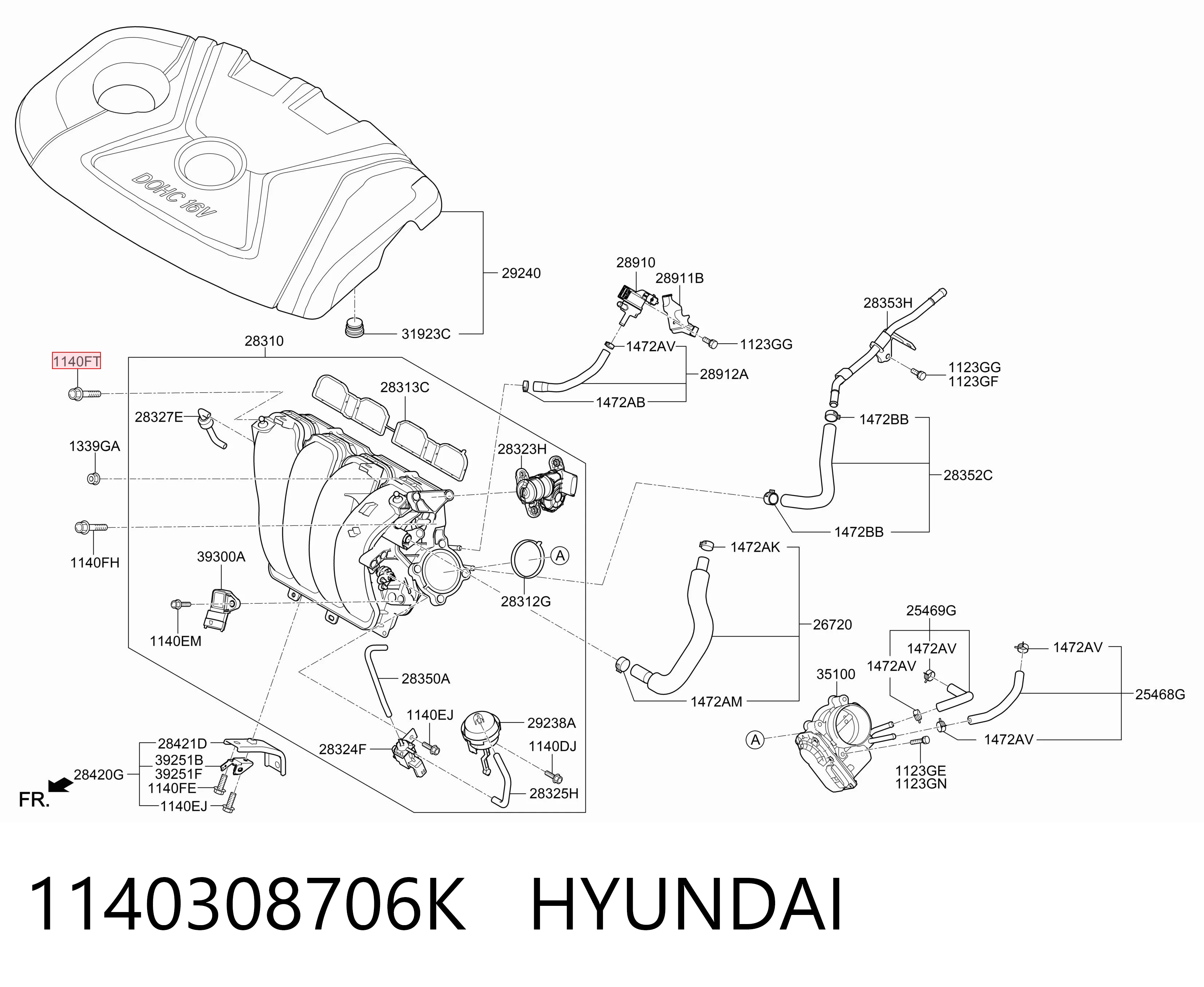 1140308706K Hyundai/Kia 