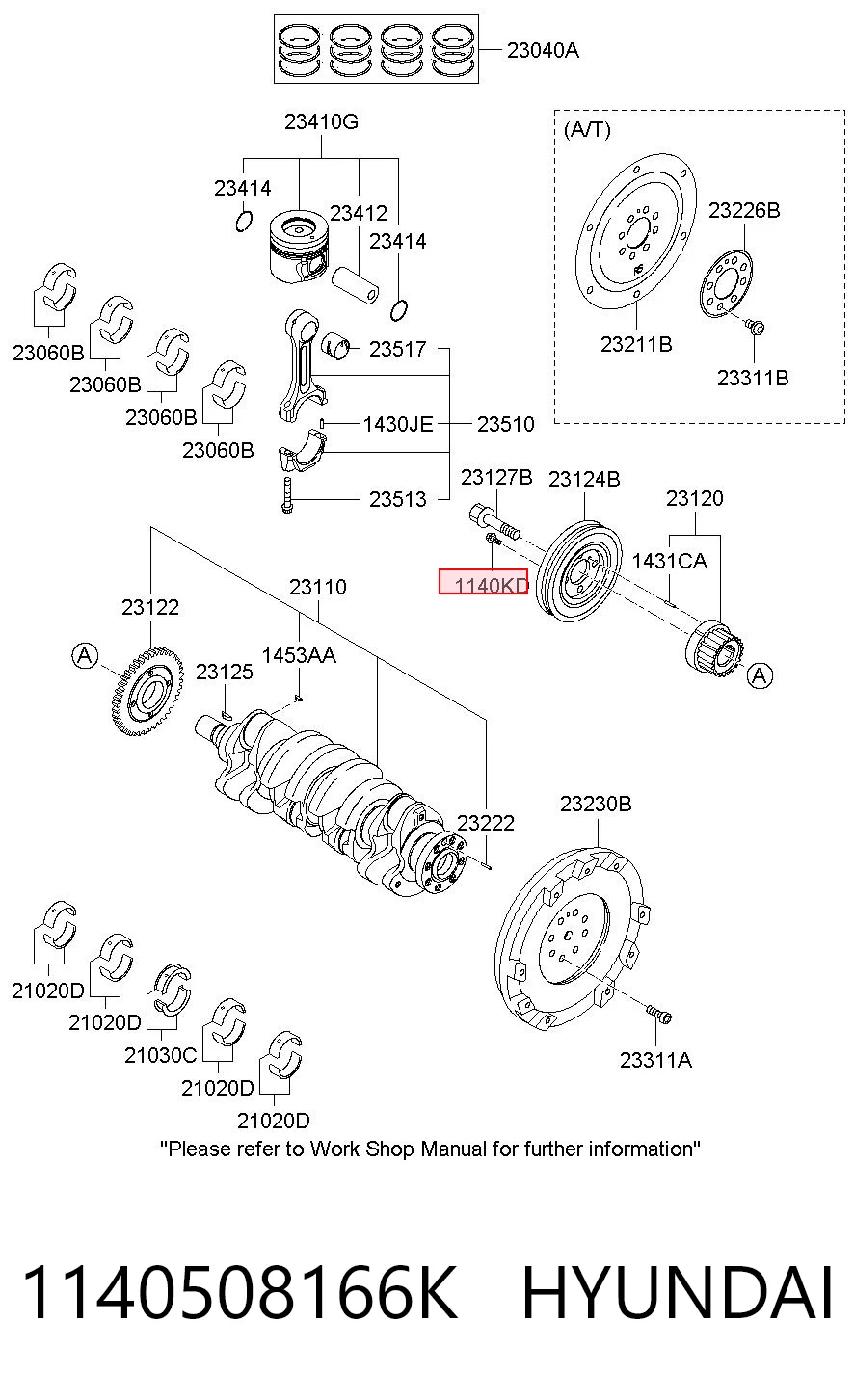 1140508166K Hyundai/Kia