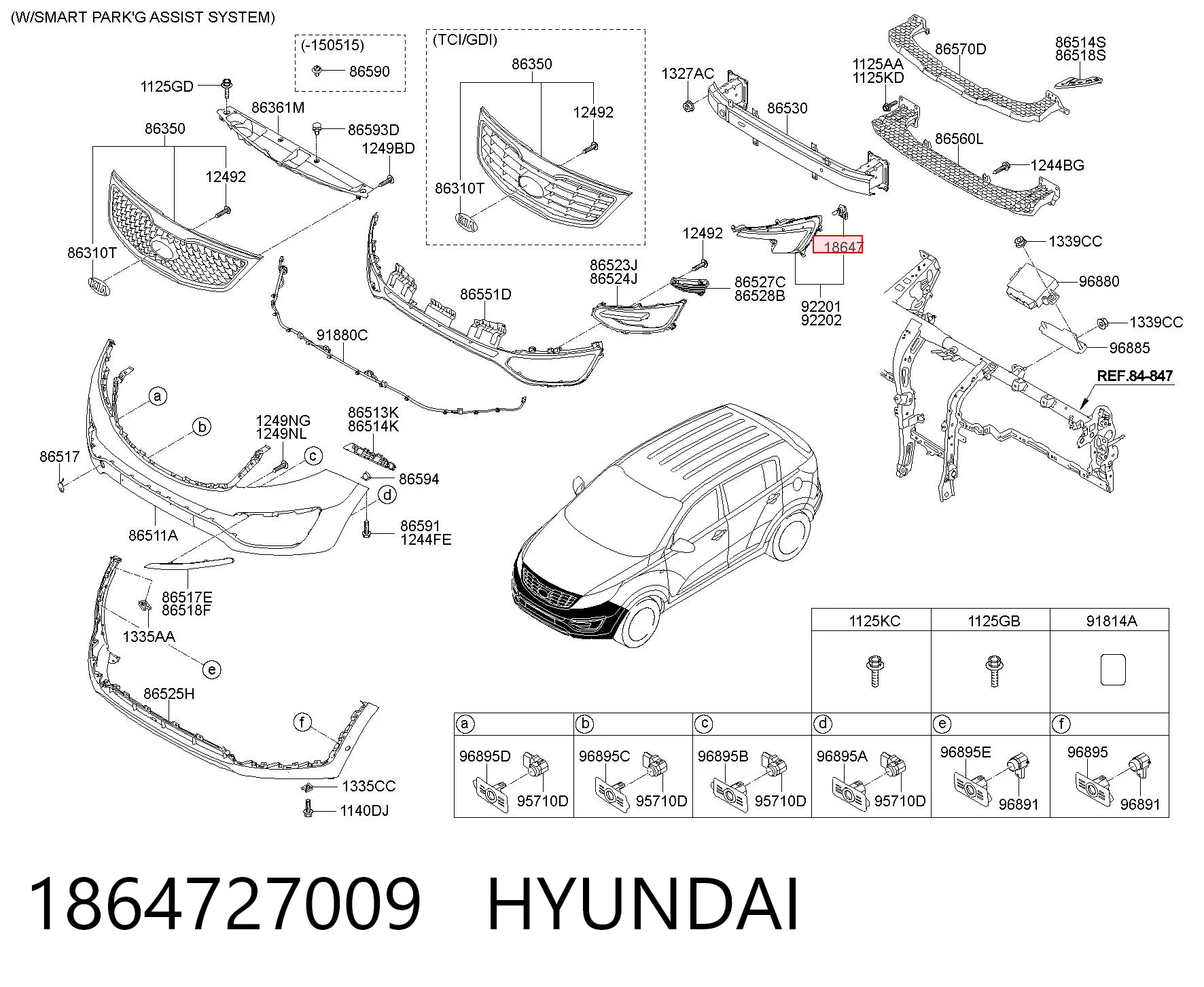 1864727009 Hyundai/Kia Bombilla de cruce