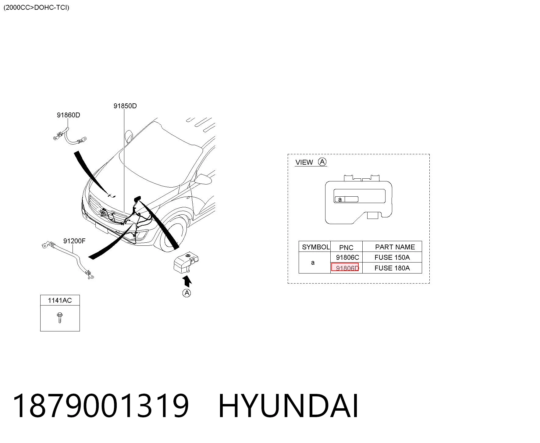 1879001319 Hyundai/Kia Fusibles