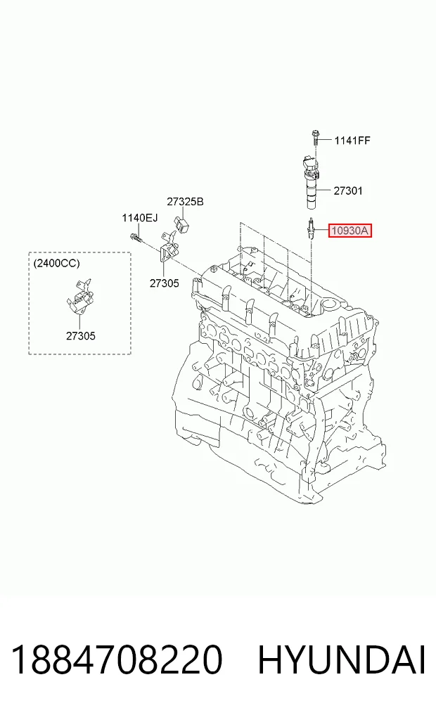 Bujía de ignición para KIA Optima IV JF