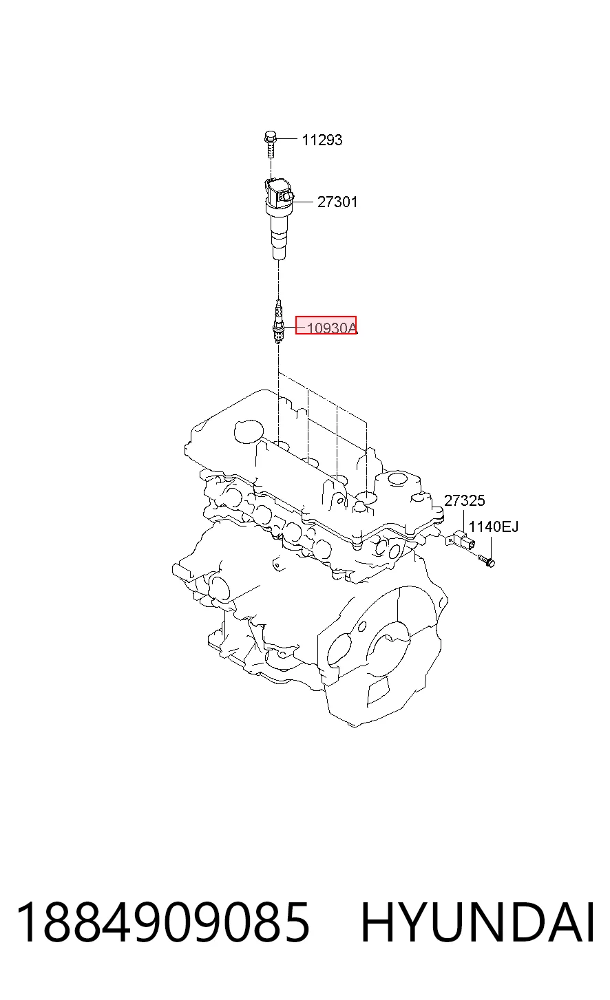 1884909085 Hyundai/Kia