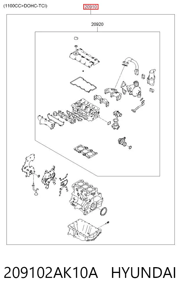 209102AK10A Hyundai/Kia