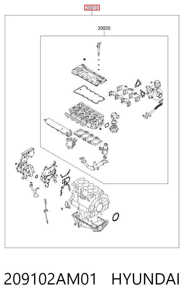 Comprar Kit completo de juntas del motor Accent IV RB
