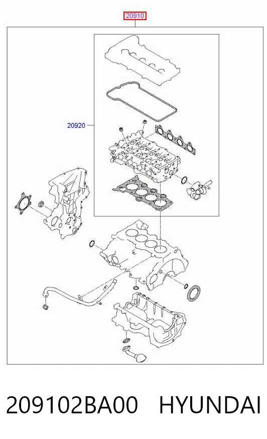 209102BA00 Hyundai/Kia