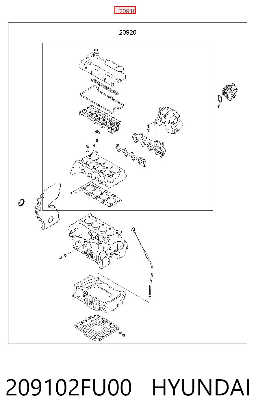 209102FU00 Hyundai/Kia