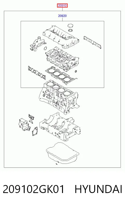 209102GK01 Hyundai/Kia