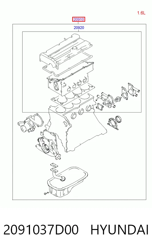 Kit completo de juntas Landstar PFS4602000 precio, desde 102,83 EUR