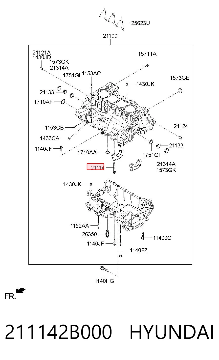 211142B000 Hyundai/Kia