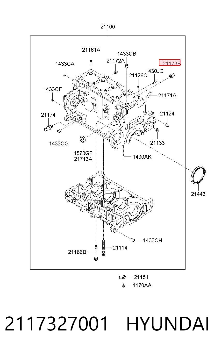2117327001 Hyundai/Kia