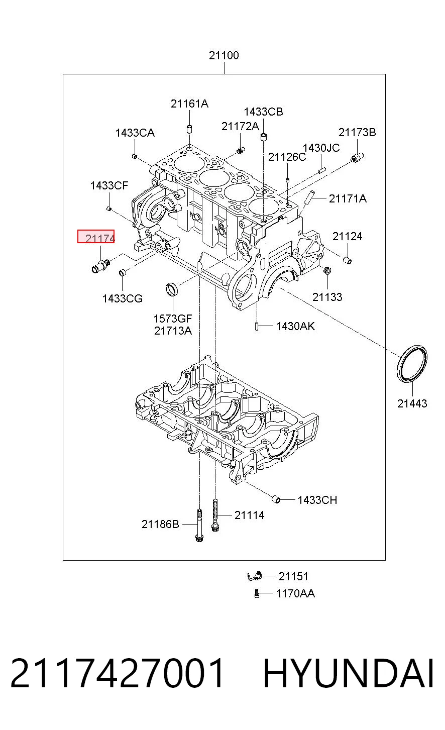 2117427001 Hyundai/Kia