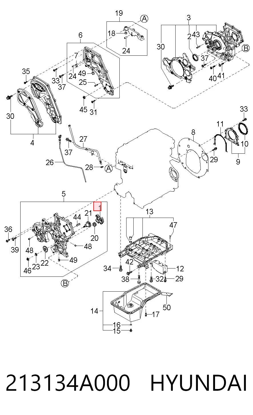 213134A000 HYUNDAI