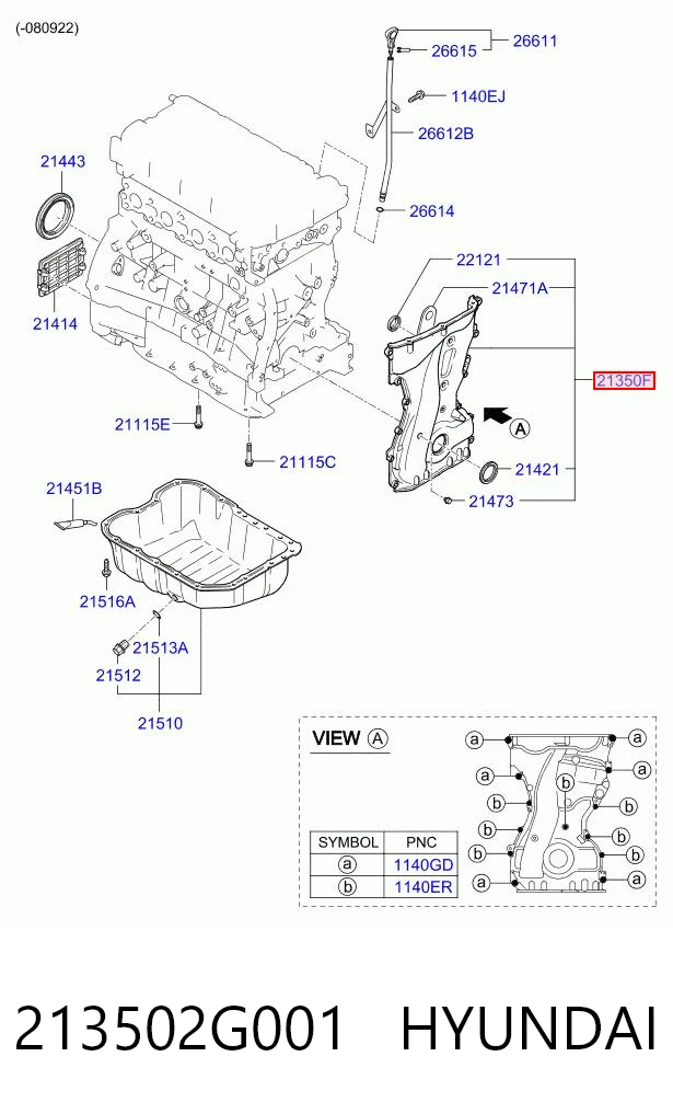 213502G001 Hyundai/Kia 