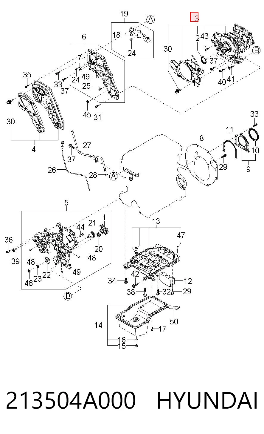 213504A000 HYUNDAI