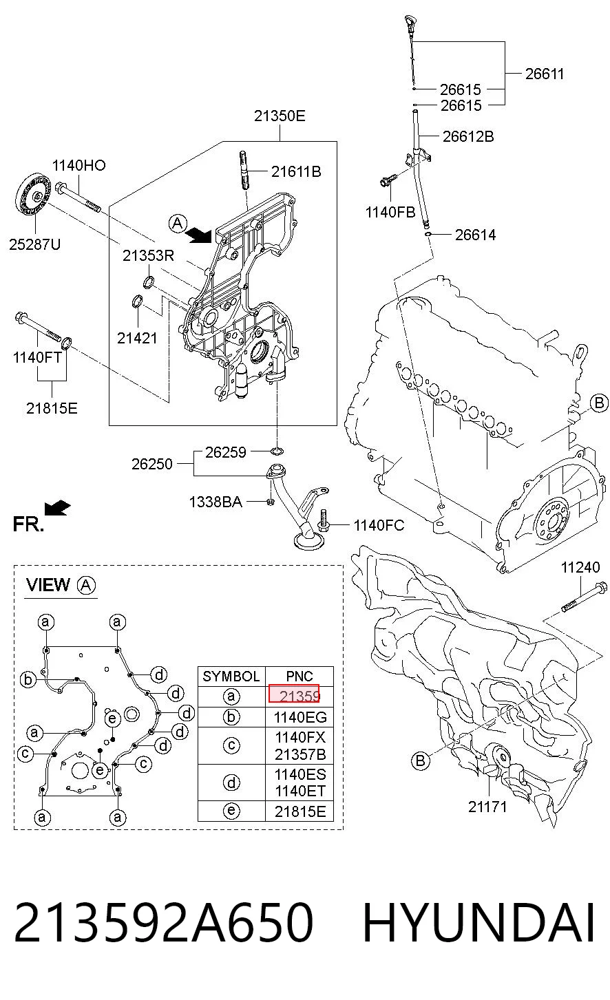 213592A650 Hyundai/Kia 