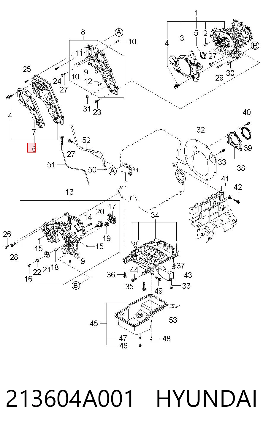 213604A001 Hyundai/Kia