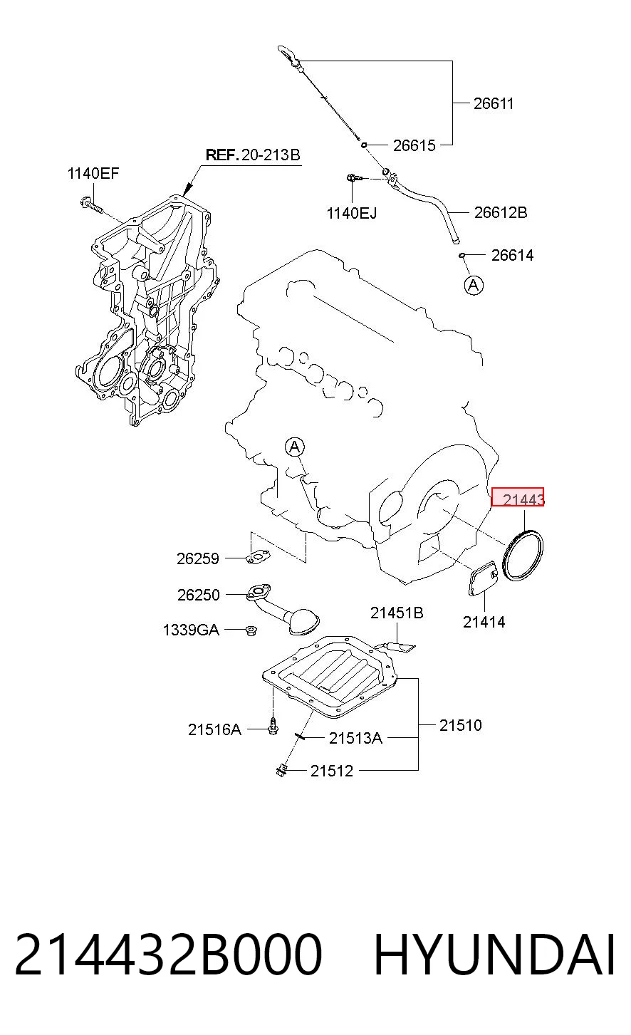 Comprar Retén de cigüeñal KIA Cerato I LD