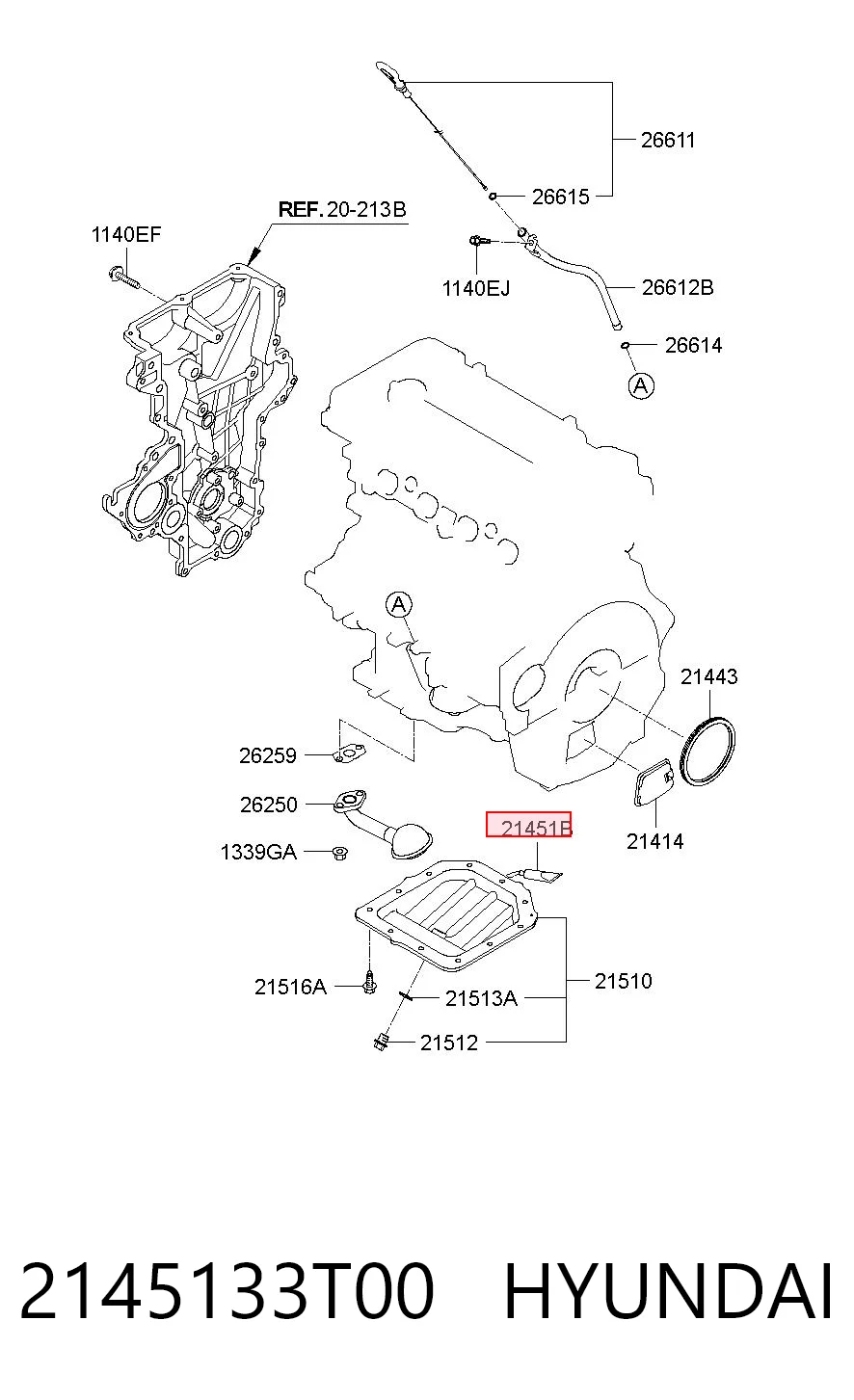 2145133T00 Hyundai/Kia Sellador de silicona