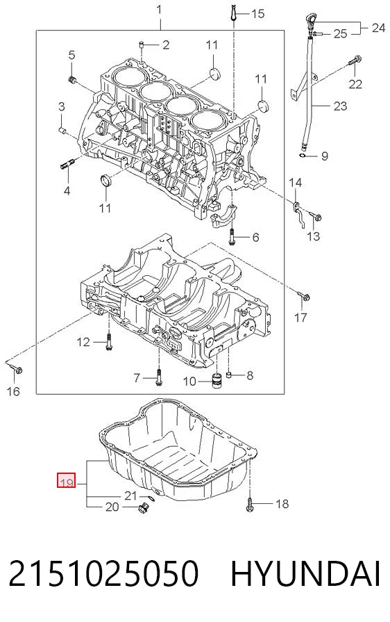 3A103065 AND Cárter de aceite del motor