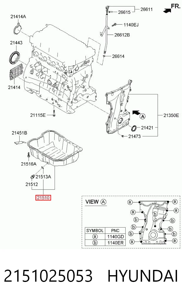 Comprar 3A103065 AND Cárter de aceite del motor
