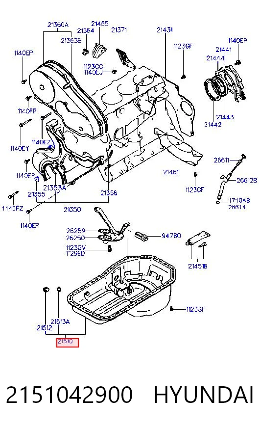 2151042900 Hyundai/Kia