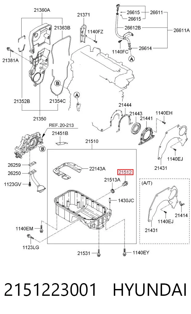 2151223001 Hyundai/Kia