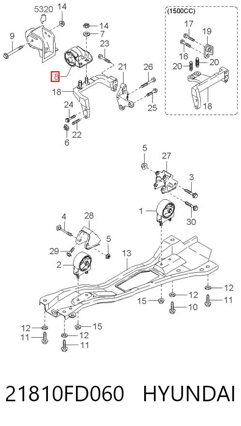 21810FD060 Hyundai/Kia