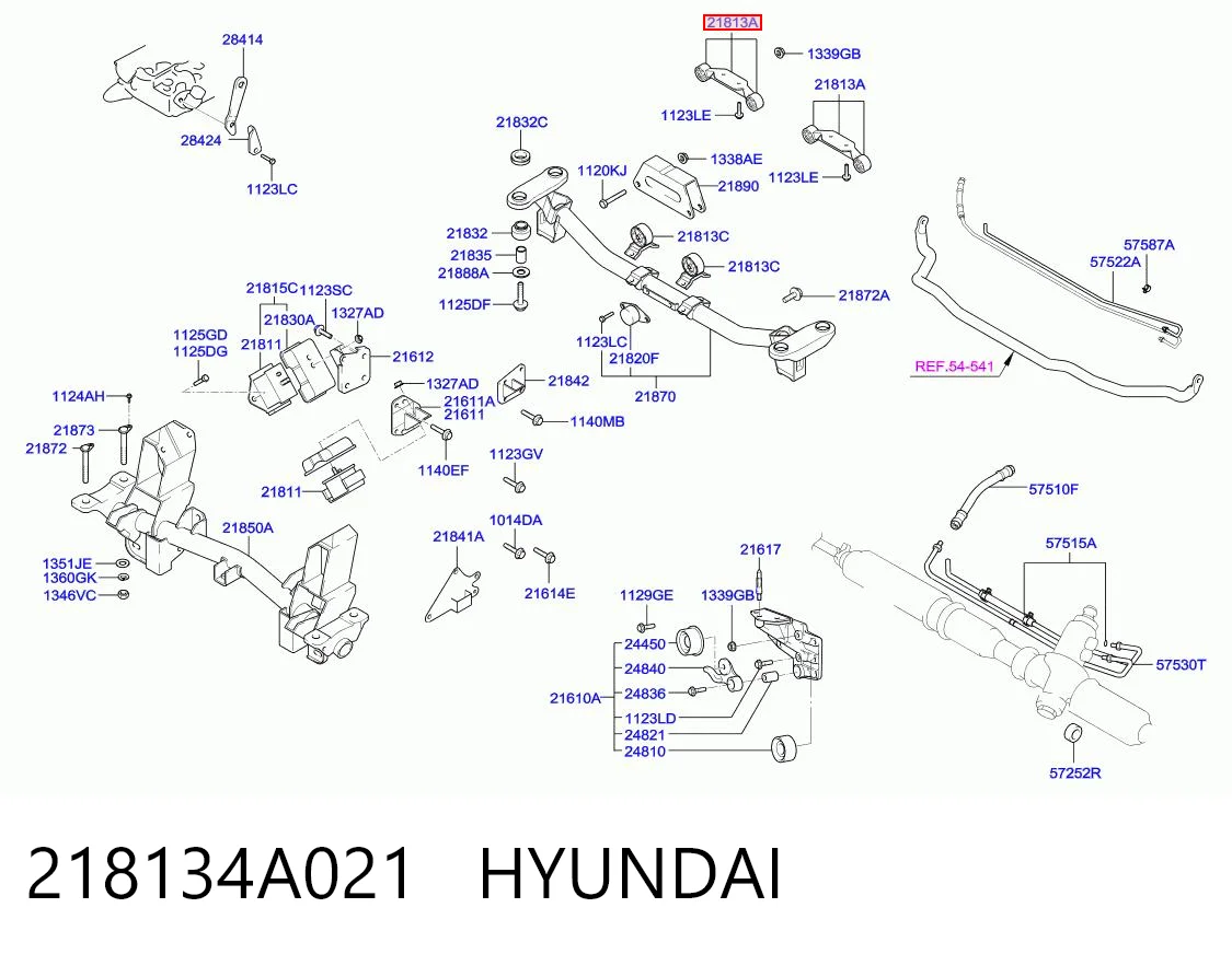 Taco de motor trasero Hyundai H-1 STAREX  furgoneta comprar en España